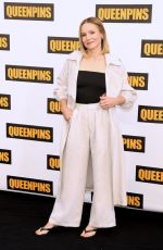 KRISTEN BELL at Queenpins Photocall in Los Angeles 08/25/2021