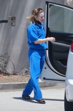 KRISTEN BELL Out nad About in Los Feliz 07/30/2021