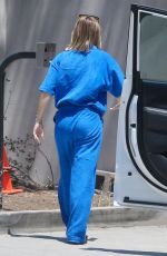 KRISTEN BELL Out nad About in Los Feliz 07/30/2021