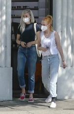 KRISTEN STEWART and DYLAN MEYER Shopping for Sunglasses in Los Feliz 08/26/2021