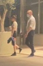 KRISTEN STEWART Out in Athens Filming a New Fantasy Movie Crimes of the Future 08/11/2021