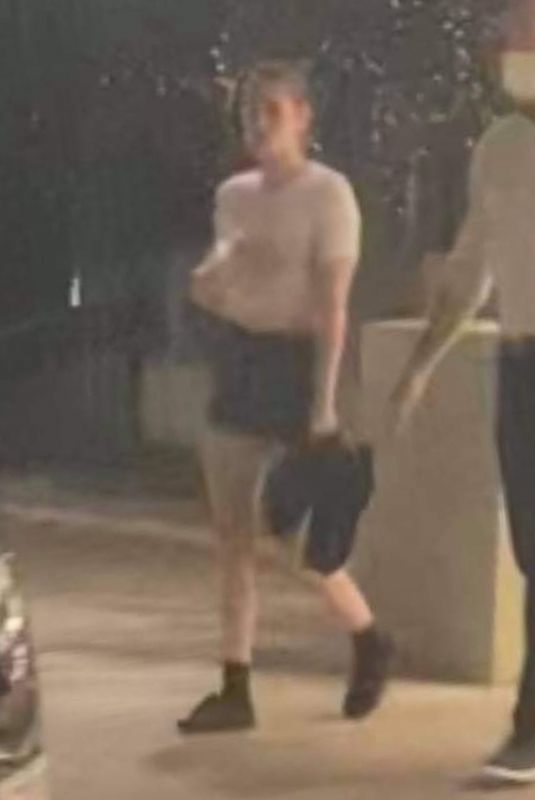 KRISTEN STEWART Out in Athens Filming a New Fantasy Movie Crimes of the Future 08/11/2021