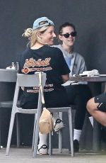 KRISTEN STEWART Out with Friends in Los Angeles 08/18/2021