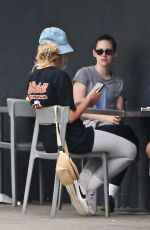 KRISTEN STEWART Out with Friends in Los Angeles 08/18/2021