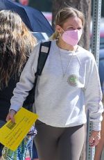 KRISTN BELL Out and About in Los Feliz 08/27/2021