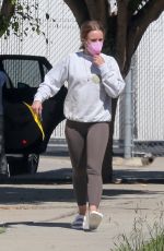 KRISTN BELL Out and About in Los Feliz 08/27/2021