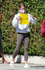 KRISTN BELL Out and About in Los Feliz 08/27/2021