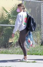 KRISTN BELL Out and About in Los Feliz 08/27/2021