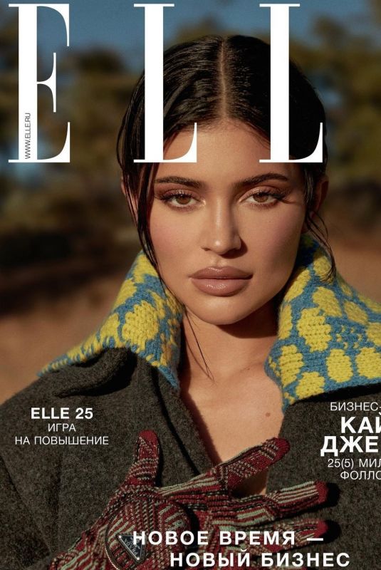 KYLIE JENNER in Elle Magazine, Russia September 2021
