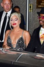 LADY GAGA and Michael Bearden Leaves Radio City Music Hall in New York 08/05/2021