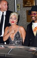 LADY GAGA and Michael Bearden Leaves Radio City Music Hall in New York 08/05/2021