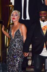 LADY GAGA and Michael Bearden Leaves Radio City Music Hall in New York 08/05/2021