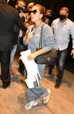 LADY GAGA Greets Fans at Her Hotel in New York 08/04/2021