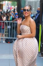 LADY GAGA Heading to Radio City in New York 08/05/2021