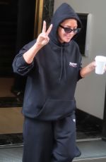 LADY GAGA Heading to Radio City Rehearsals in New York 08/03/2021