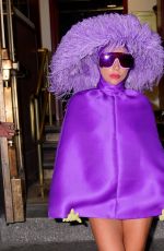 LADY GAGA Leaves Radio City Music Hall in New York 08/01/2021