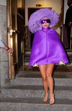 LADY GAGA Leaves Radio City Music Hall in New York 08/01/2021