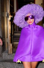 LADY GAGA Leaves Radio City Music Hall in New York 08/01/2021