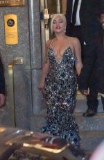 LADY GAGA Leaves Radio City Music in New York 08/05/2021