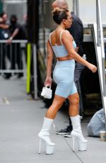 LADY GAGA Leavves Radio City Music Hall in New York 08/04/2021