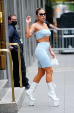 LADY GAGA Leavves Radio City Music Hall in New York 08/04/2021