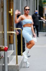 LADY GAGA Leavves Radio City Music Hall in New York 08/04/2021