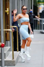LADY GAGA Leavves Radio City Music Hall in New York 08/04/2021