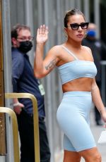 LADY GAGA Leavves Radio City Music Hall in New York 08/04/2021