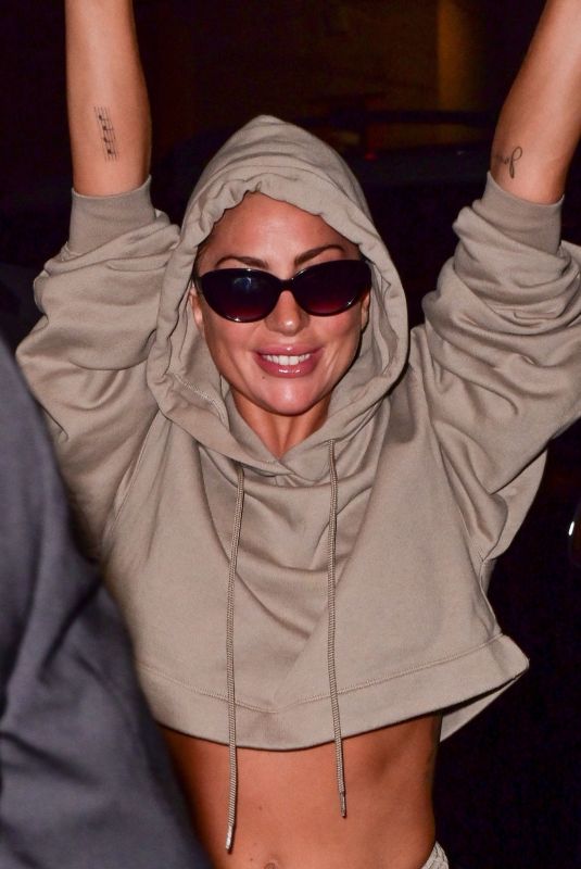 LADY GAGA Night Out in New York 08/03/2021
