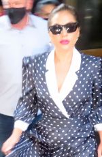 LADY GAGA Out at Lexington Avenue in New York 07/31/2021