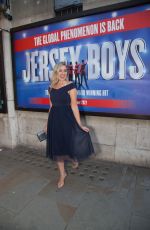 LARISSA EDDIE at Jersey Boys Opening Night in London 08/16/2021