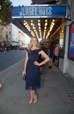 LARISSA EDDIE at Jersey Boys Opening Night in London 08/16/2021
