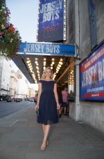 LARISSA EDDIE at Jersey Boys Opening Night in London 08/16/2021