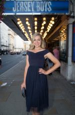 LARISSA EDDIE at Jersey Boys Opening Night in London 08/16/2021