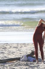LAURA MAY GIBBS in Swimsuit at a Beach in Byron Bay 08/16/2021