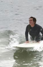 LEIGHTON MEESTER Out Surfing in Malibu 08/12/2021