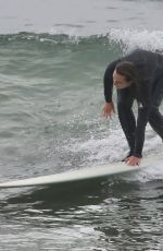 LEIGHTON MEESTER Out Surfing in Malibu 08/12/2021