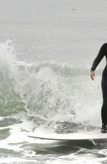 LEIGHTON MEESTER Out Surfing in Malibu 08/12/2021