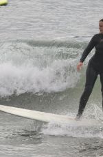 LEIGHTON MEESTER Out Surfing in Malibu 08/12/2021