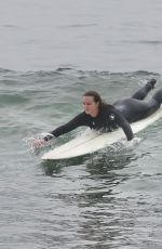 LEIGHTON MEESTER Out Surfing in Malibu 08/12/2021