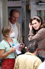 LENA HEADEY on the Set of The White House Plumbers in Millbrook 08/05/2021