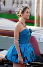LENI KLUM Arrives at Piazza San Marco in Venice 08/30/2021