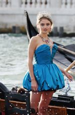 LENI KLUM Arrives at Piazza San Marco in Venice 08/30/2021