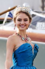 LENI KLUM Arrives at Piazza San Marco in Venice 08/30/2021