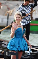 LENI KLUM Arrives at Piazza San Marco in Venice 08/30/2021