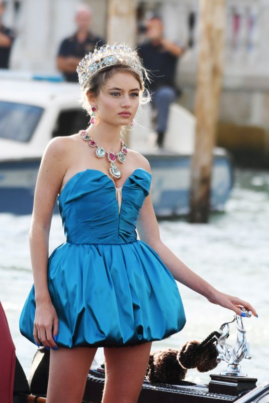 LENI KLUM Arrives at Piazza San Marco in Venice 08/30/2021