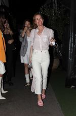 LESLIE MANN at Giorgio Baldi in Santa Monica 08/17/2021