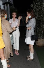 LESLIE MANN at Giorgio Baldi in Santa Monica 08/17/2021