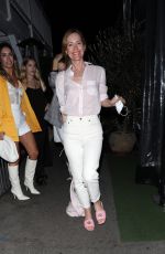LESLIE MANN at Giorgio Baldi in Santa Monica 08/17/2021