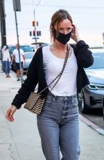 LESLIE MANN in Denim at Giorgio Baldi in Santa Monica 08/11/2021